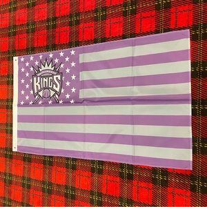 Brand new Sacramento Kings banner flag